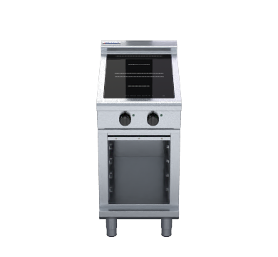 Waldorf 800 Series Inl8200R5 Cb 450Mm Electric Induction Cooktop Low Back Version Cabinet