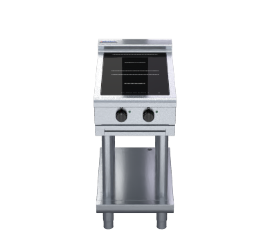 Waldorf 800 Series Inl8200R3 Ls 450Mm Electric Induction Cooktop Low Back Version Leg Stand