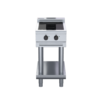 Waldorf 800 Series Inl8200R3 Ls 450Mm Electric Induction Cooktop Low Back Version Leg Stand