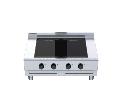 Waldorf 800 Series Inl8400F B 900Mm Electric Induction Cooktop Low Back Version Bench Model