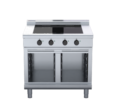 Waldorf 800 Series Inl8400F Cb 900Mm Electric Induction Cooktop Low Back Version Cabinet
