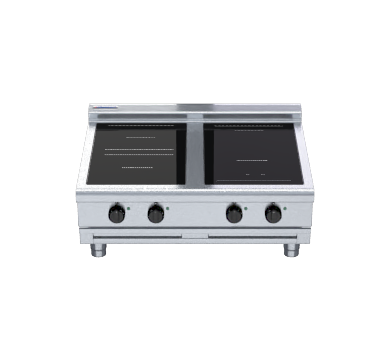 Waldorf 800 Series Inl8400R3F B 900Mm Electric Induction Cooktop Low Back Version Bench