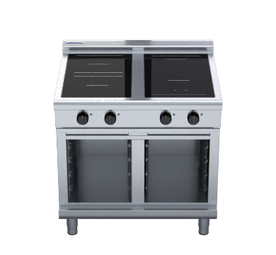 Waldorf 800 Series Inl8400R3F Cb 900Mm Electric Induction Cooktop Low Back Version Cabinet