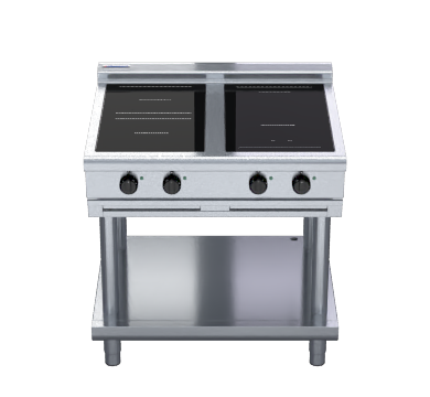 Waldorf 800 Series Inl8400R3F Ls 900Mm Electric Induction Cooktop Low Back Version Leg