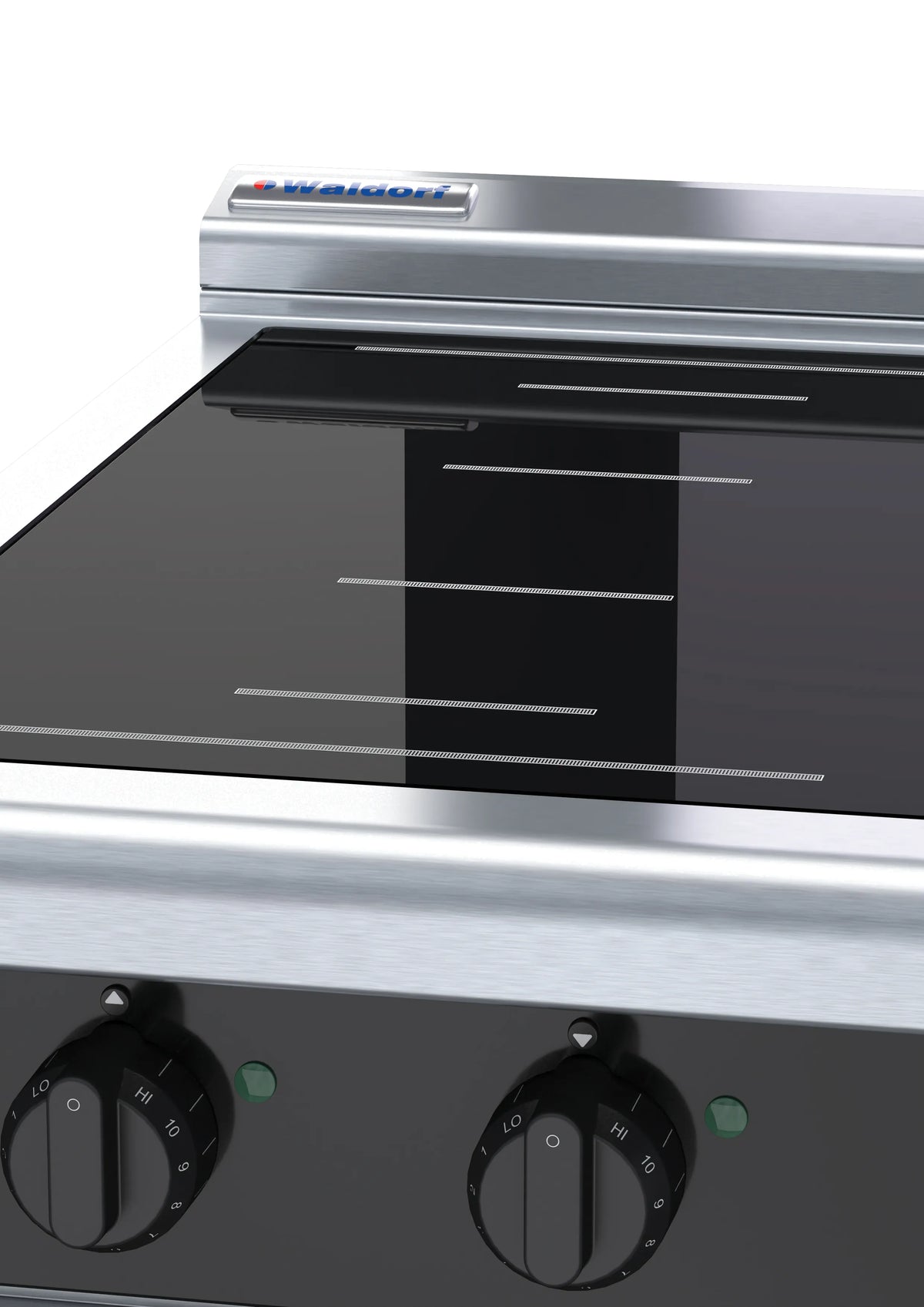Waldorf Bold Inlb8200F Ls 450Mm Electric Induction Cooktop Low Back Version Leg Stand