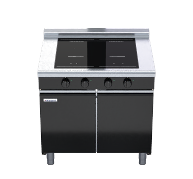 Waldorf Bold Inlb8400F Cd 900Mm Electric Induction Cooktop Low Back Version Cabinet Base