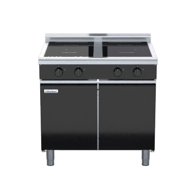 Waldorf Bold Inlb8400R3 Cd 900Mm Electric Induction Cooktop Low Back Version Cabinet Base