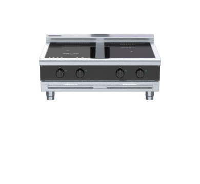 Waldorf Bold Inlb8400R3F B 900Mm Electric Induction Cooktop Low Back Version Bench Model