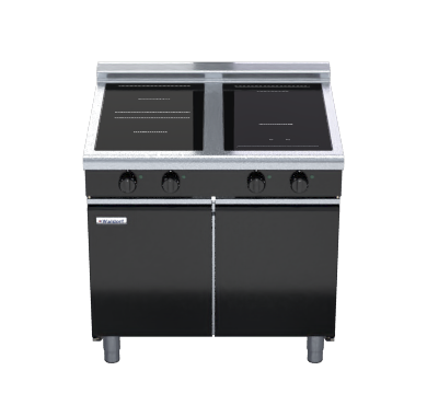 Waldorf Bold Inlb8400R3F Cd 900Mm Electric Induction Cooktop Low Back Version Cabinet Base