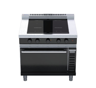 Waldorf Bold Inlb8410Ecf 900Mm Induction Range Convection Oven Low Back Version