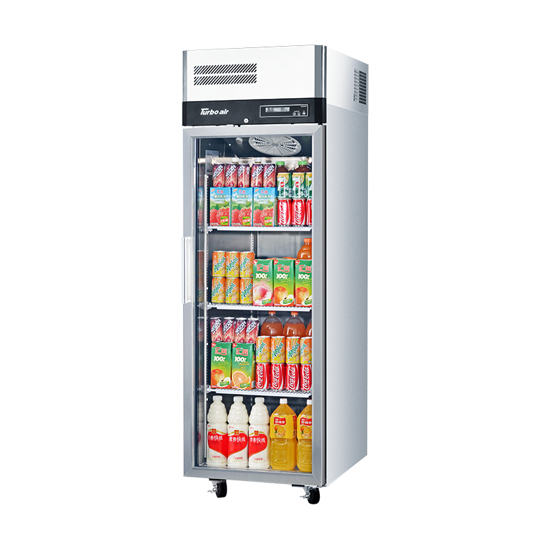 Turbo Air 1 Glass Door Upright Display Fridge 574L KR25-1G-N - Whisk Hospitality - KR25-1G-N