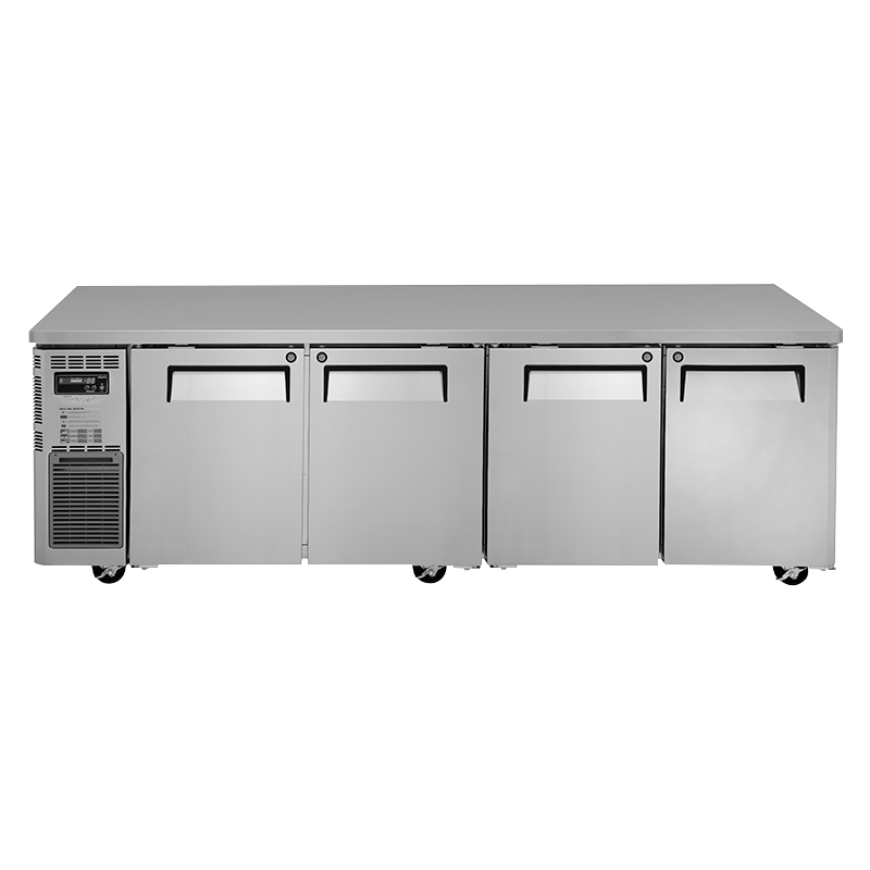 Turbo Air 4 Door Undercounter Fridge 2400mm KUR24-4-N - Whisk Hospitality - KUR24-4-N