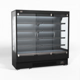 1940mm Supermarket Multi Deck Showcase 3 door Glass Fridge