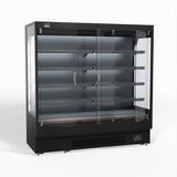 1940mm Supermarket Multi Deck Showcase 3 door Glass Fridge