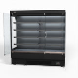 1940mm Supermarket Multi Deck Showcase 3 door Glass Fridge