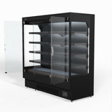 1940mm Supermarket Multi Deck Showcase 3 door Glass Fridge