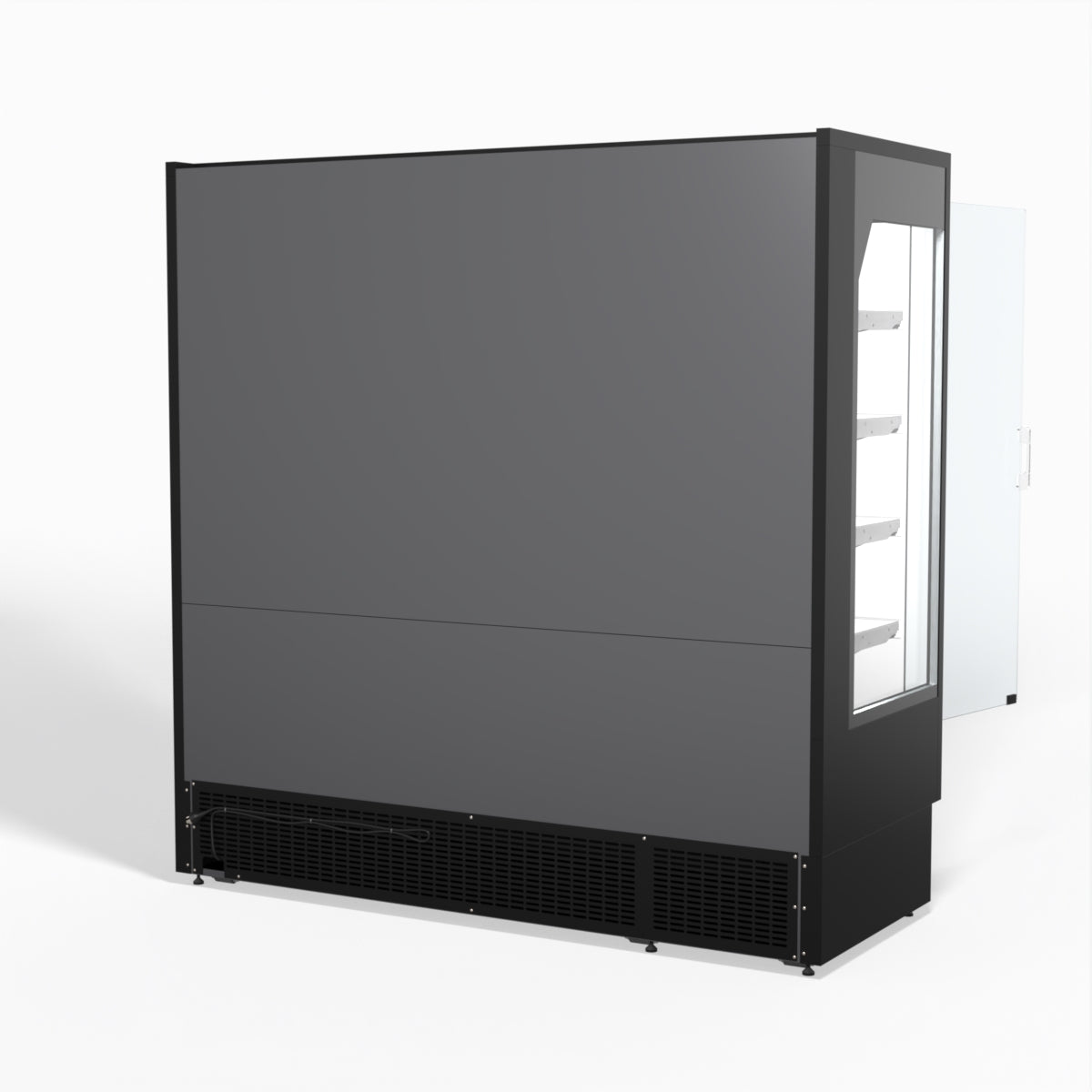 1940mm Supermarket Multi Deck Showcase 3 door Glass Fridge