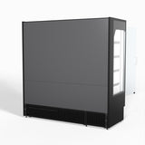 1940mm Supermarket Multi Deck Showcase 3 door Glass Fridge