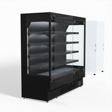 1940mm Supermarket Multi Deck Showcase 3 door Glass Fridge