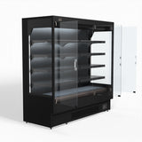 1940mm Supermarket Multi Deck Showcase 3 door Glass Fridge