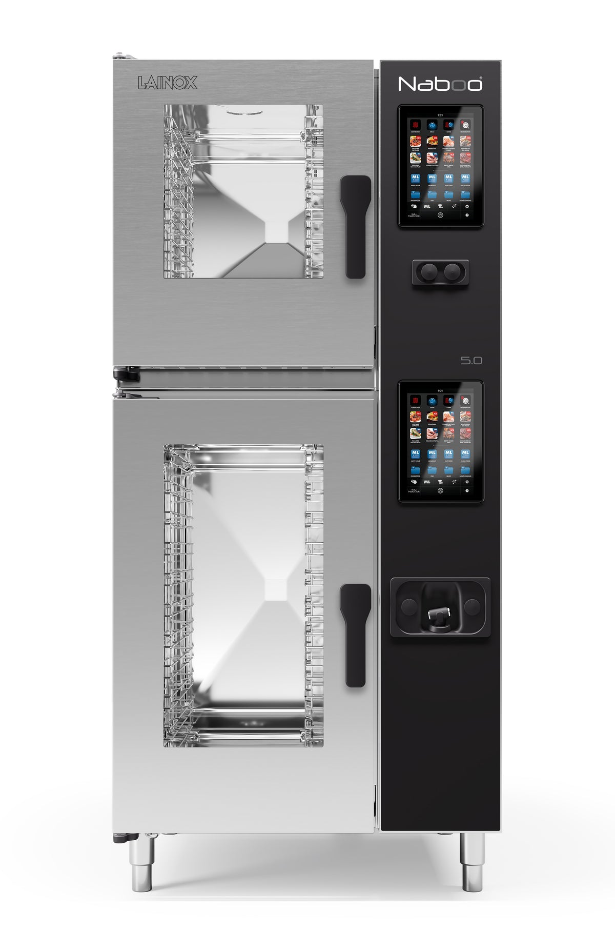 LAINOX 6 + 10 x1/1GN Electric Direct Steam Combi Oven with Touch Screen Controls