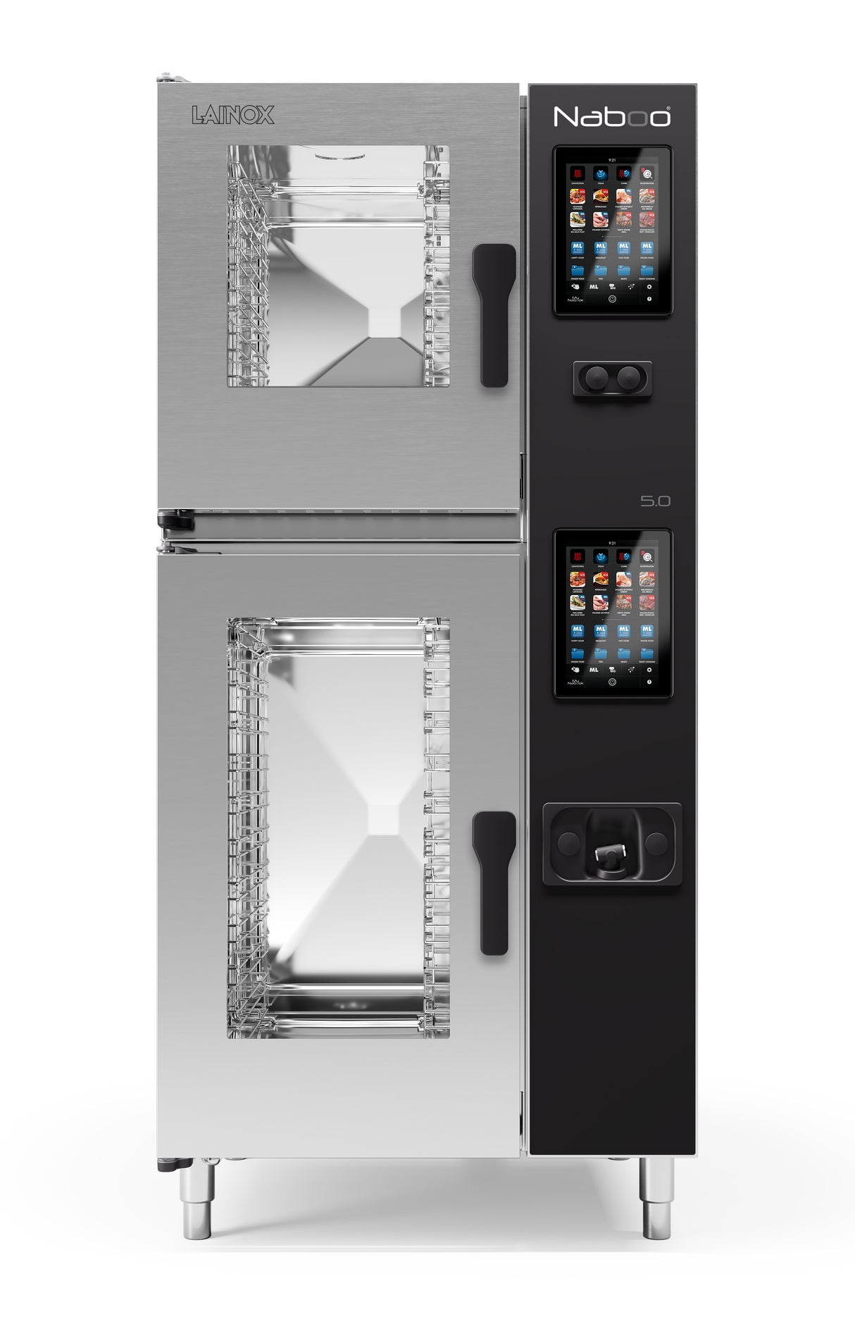 LAINOX 6 + 10 x1/1GN Electric Direct Steam Combi Oven with Touch Screen Controls