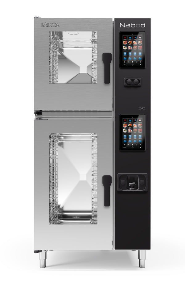LAINOX 6 + 10 x1/1GN Electric Direct Steam Combi Oven with Touch Screen Controls