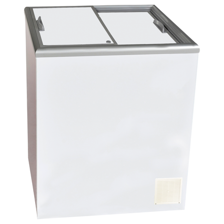 Nova 2 SSL 205L Flat Top Chest Freezer with Solid Sliding Lids  -  Whisk Hospitality