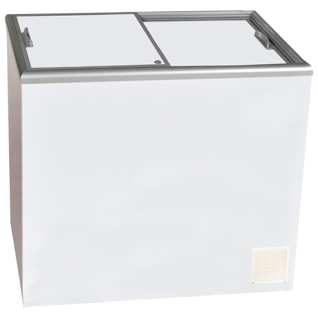 Nova 3 SSL 331L Flat Top Chest Freezer with Solid Sliding Lids  -  Whisk Hospitality