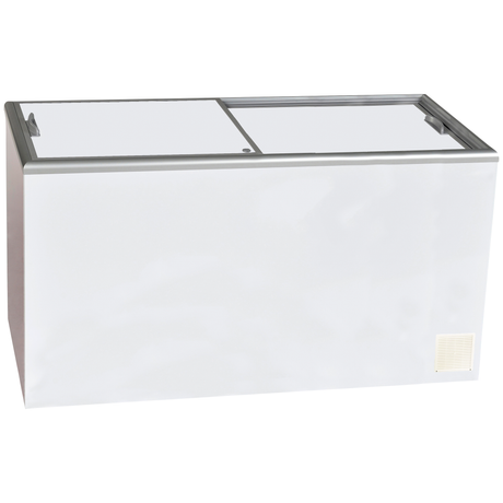 Nova 6 SSL 602L Flat Top Chest Freezer with Solid Sliding Lids  -  Whisk Hospitality