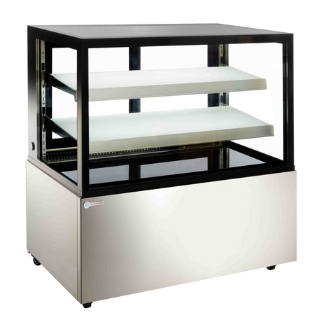Novara 120A 410L Floor Standing Ambient Display - Stainless Steel  -  Whisk Hospitality