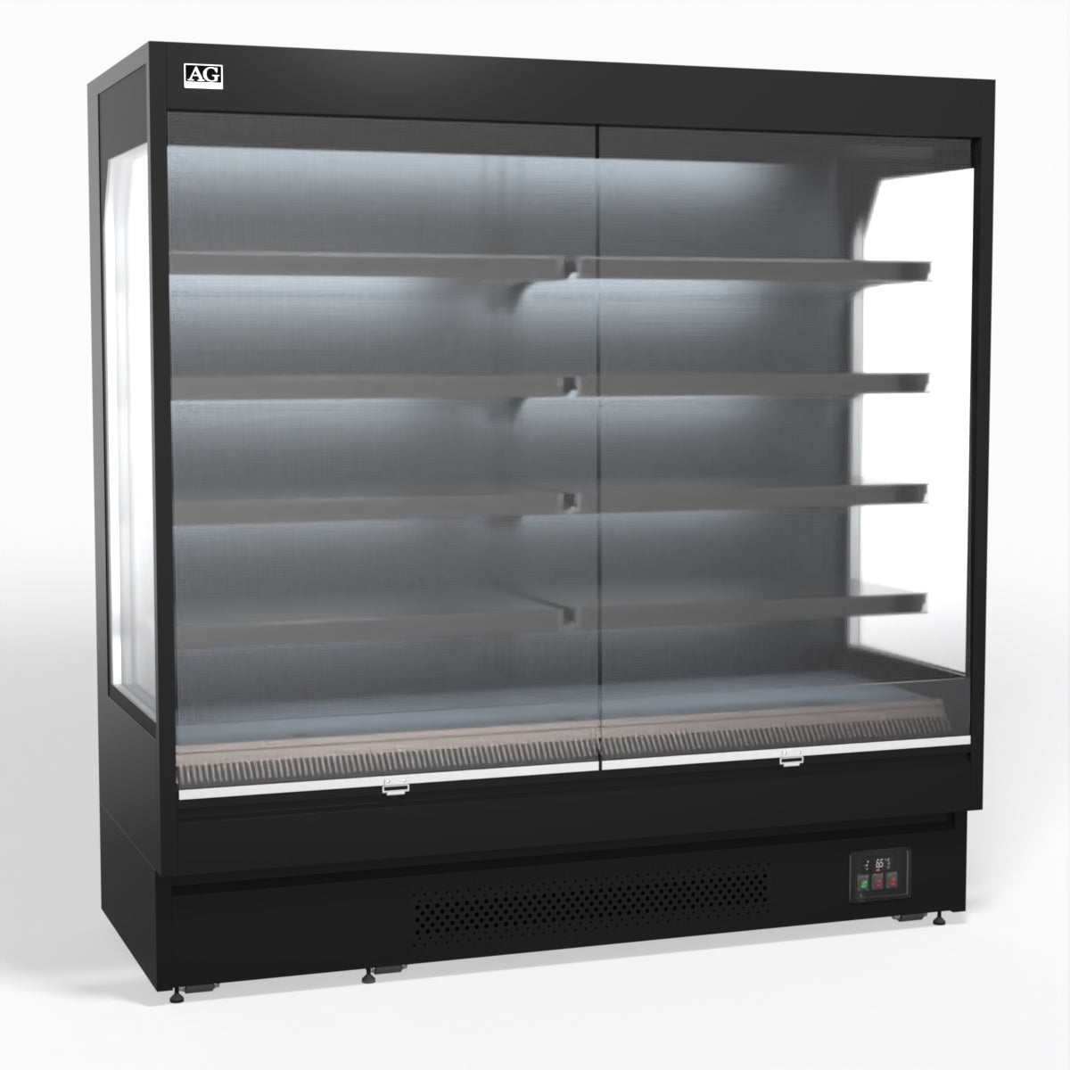 1940mm Supermarket Open Multi Deck Showcase Fridge