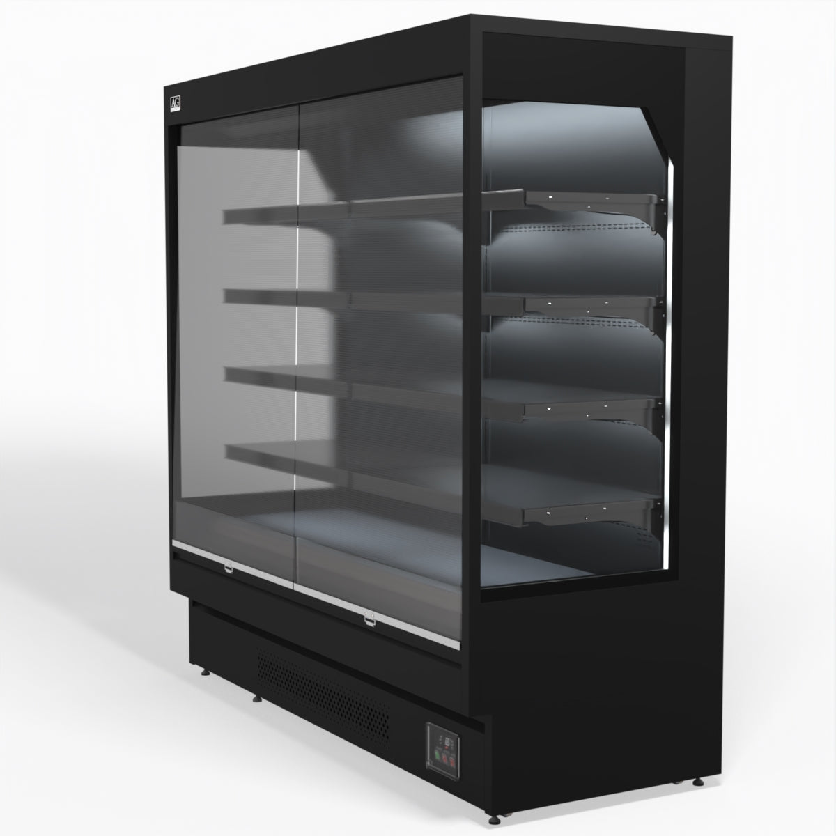 1940mm Supermarket Open Multi Deck Showcase Fridge