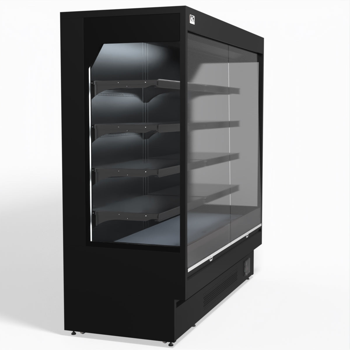 1940mm Supermarket Open Multi Deck Showcase Fridge