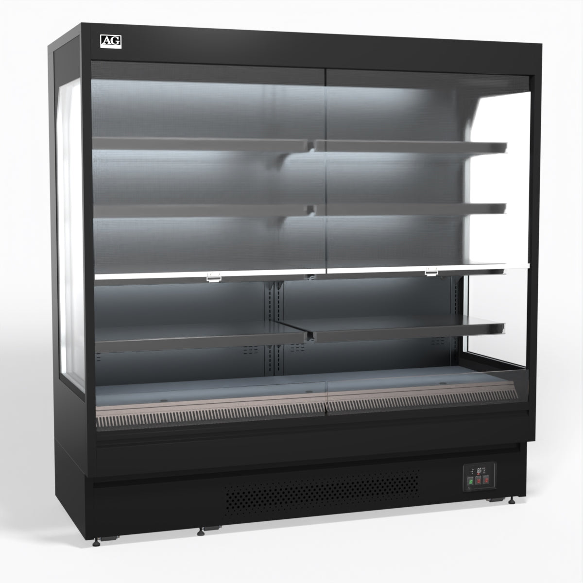 1940mm Supermarket Open Multi Deck Showcase Fridge