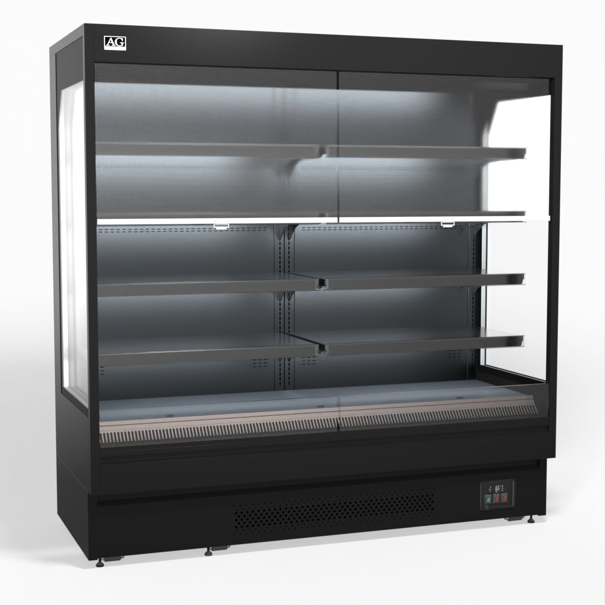 1940mm Supermarket Open Multi Deck Showcase Fridge