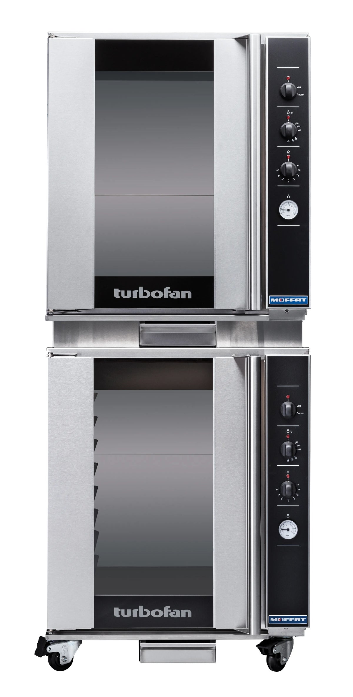 Turbofan P8M2 Full Size Tray Manual Electric Prover And Holding Cabinet Double Stacked 0
