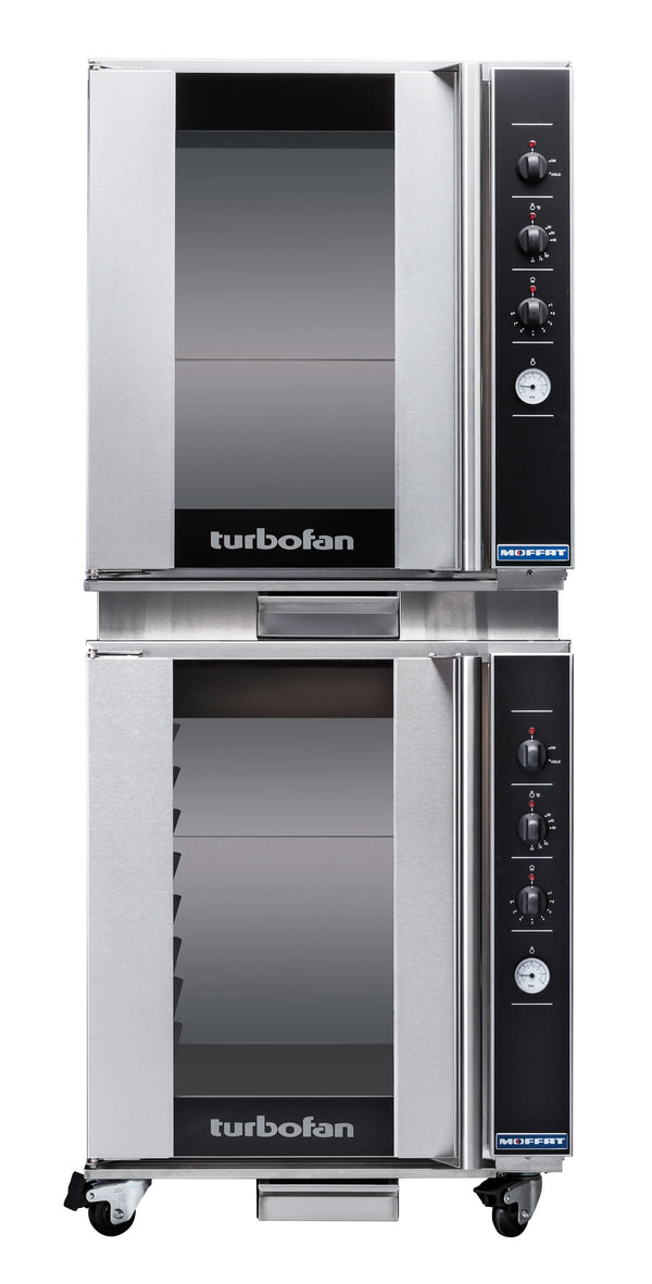 Turbofan P8M2 Full Size Tray Manual Electric Prover And Holding Cabinet Double Stacked 0