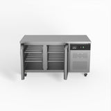 Commercial Two Door Worktop / Under Bench Fridge 800mm Depth