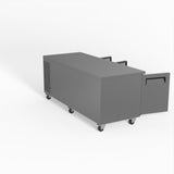 Three Door Commercial Worktop / Under Bench Fridge 800mm Depth