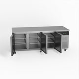 AG Three Door Commercial Worktop / Under Bench Fridge 800mm Depth PAX3100TN