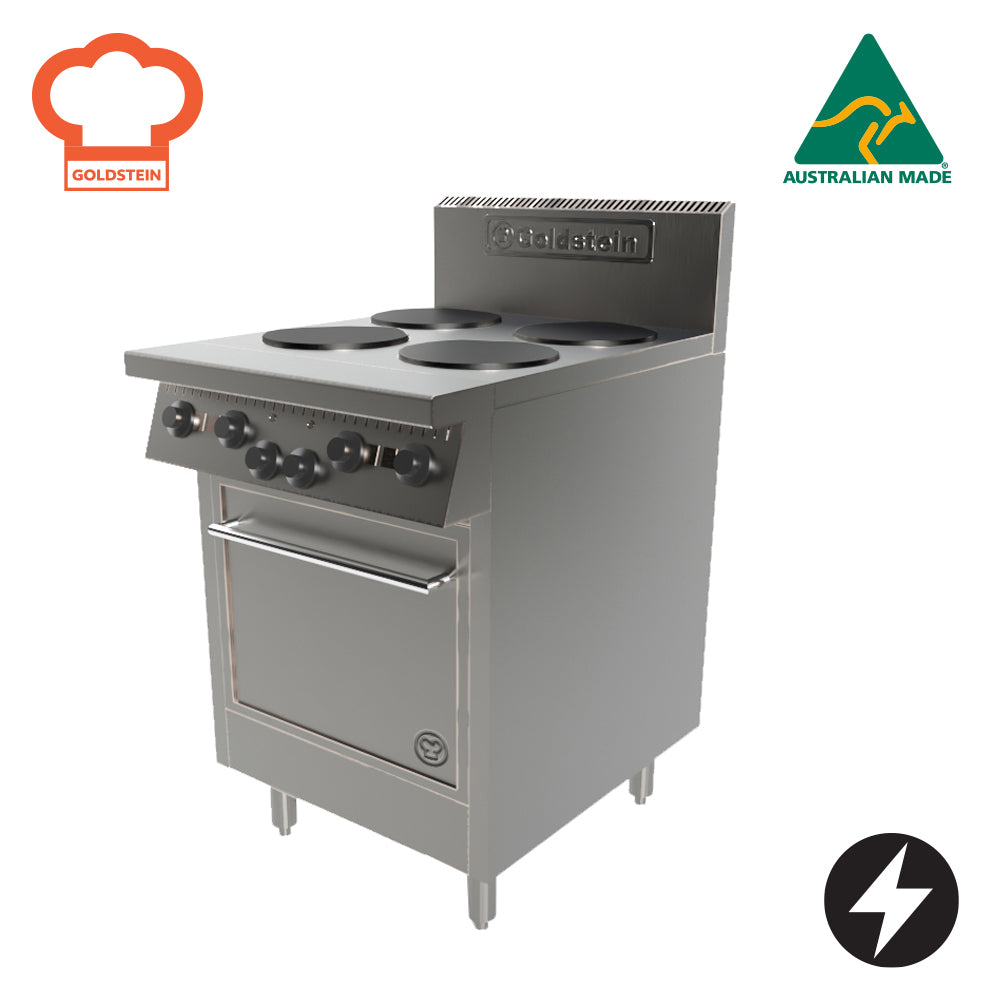Goldstein PE4S20FF | 505MM (20") FAN FORCED OVEN RANGES | ELECTRIC
