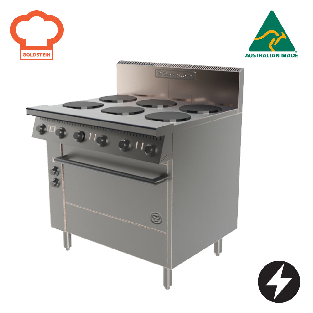 Goldstein PE6S28 | 711MM (28") STATIC OVEN RANGES | ELECTRIC