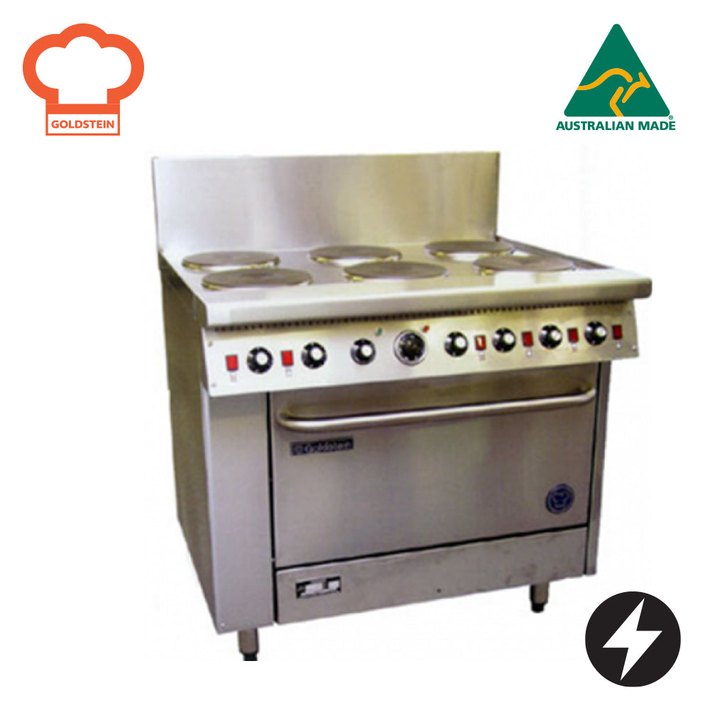 Goldstein PE6S28FF | 711MM (28") FAN FORCED OVEN RANGES | ELECTRIC