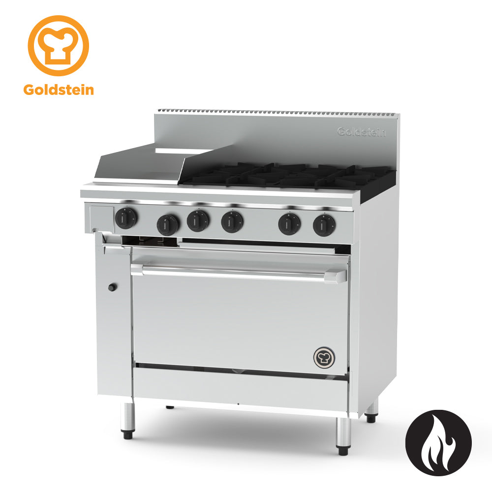 PF12G428FF-X | 800 Series Oven Range – Gas Fan Forced Oven - Whisk Hospitality - PF12G428FF-X