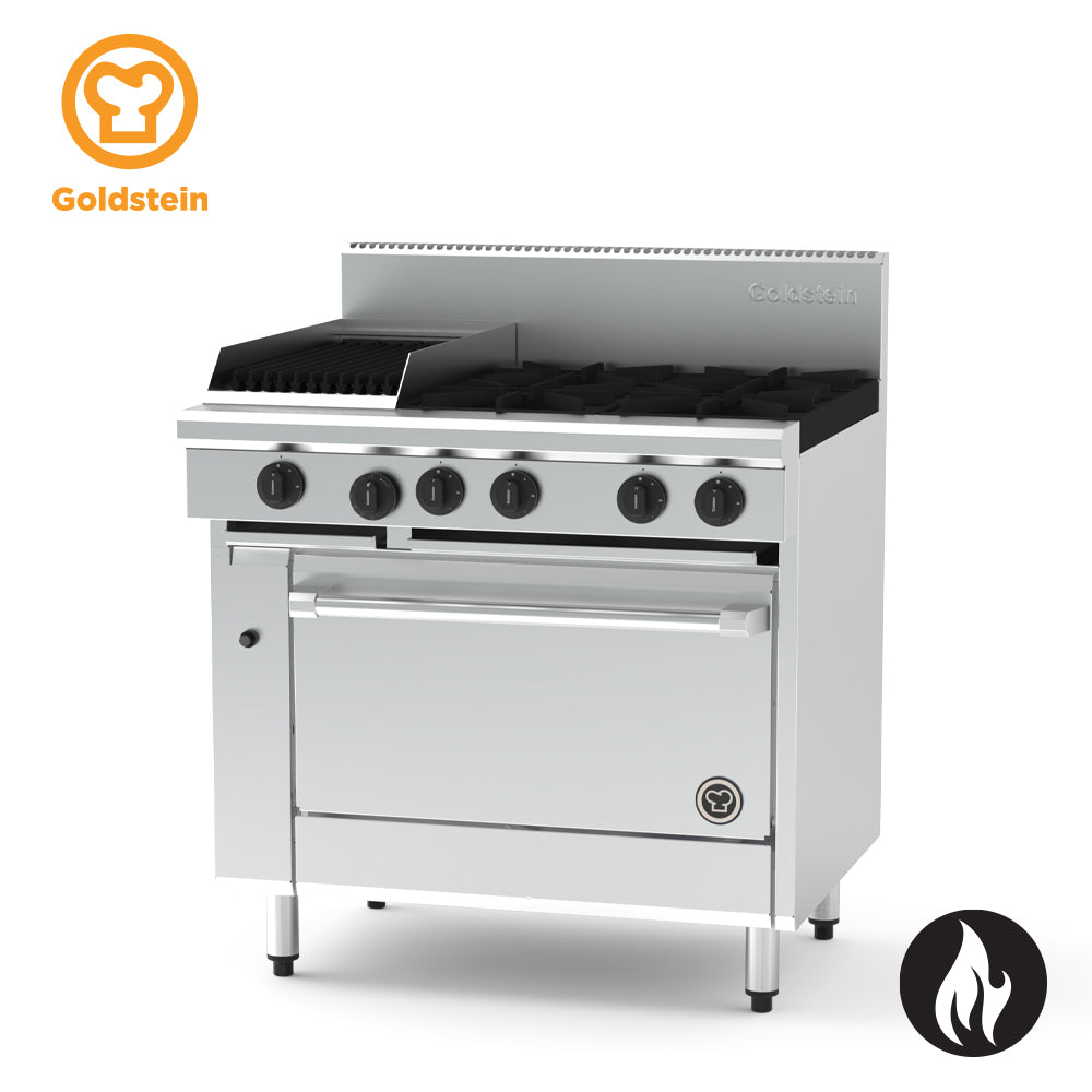 PF12Q428FF-X | 800 Series Oven Range – Gas Fan Forced Oven - Whisk Hospitality - PF12Q428FF-X