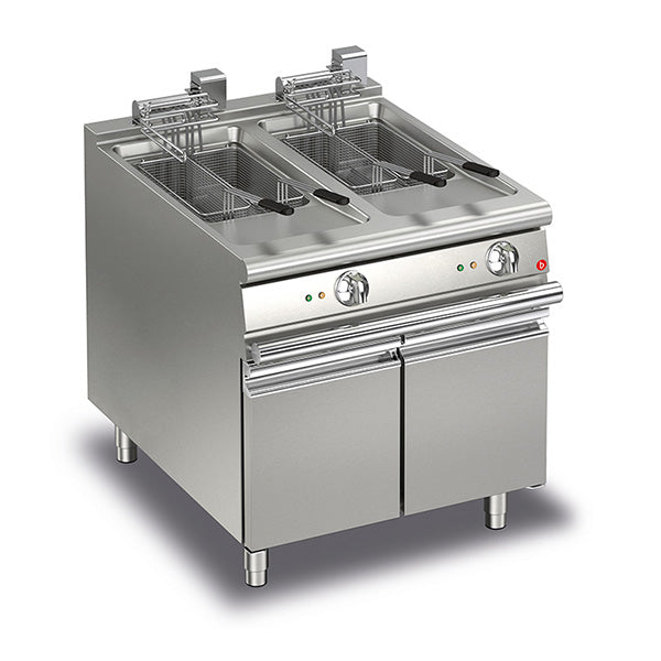 BARON 15+15L Double Basin Electric Deep Fryer