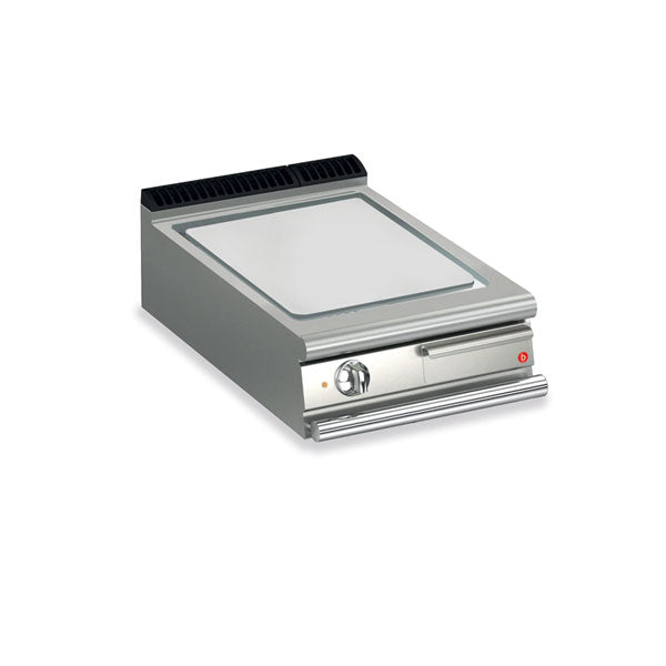 BARON 1 Burner Electric Fry Top With Smooth Chrome Plate And Thermostatic Control