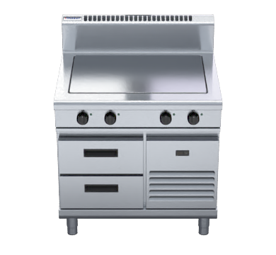 Waldorf 800 Series Rn8104E Rb 900Mm Electric Solid Top Refrigerated Base