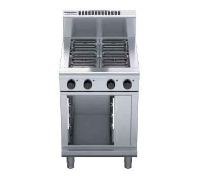 Waldorf 800 Series Rn8400E Cb 600Mm Electric Cooktop Cabinet Base